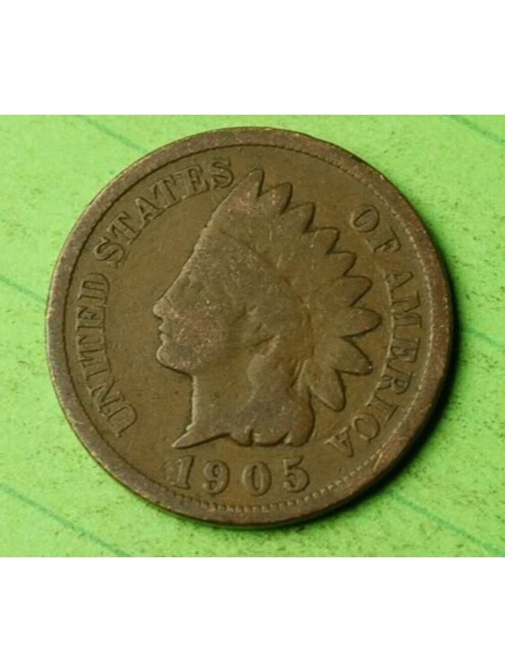 X351 1905 Indian Head Cent Penny 1c - Check Out Our eBay Store - old coin money